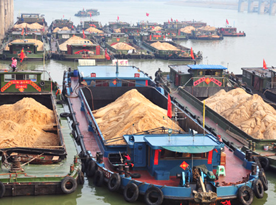 機(jī)制砂石發(fā)展新思路，打造臨港生產(chǎn)基地
