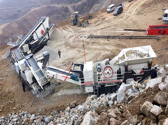 紅星機(jī)器移動(dòng)式破碎站，致力于全球砂石骨料投資者